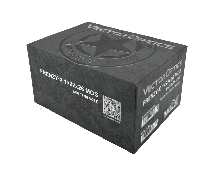 Viseur point rouge Vector Optics Frenzy-X FLEX 1x22x26 MOS Multi Reticle