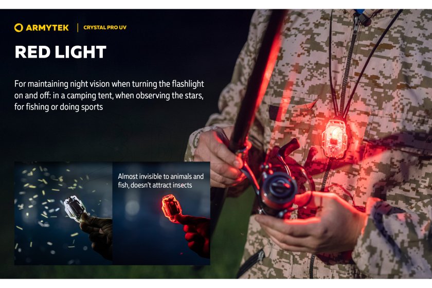 Lampe multifonction Armytek Crystal Pro UV - vert
