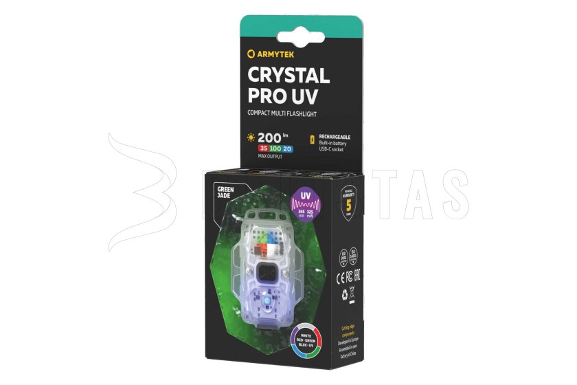 Lampe multifonction Armytek Crystal Pro UV - vert