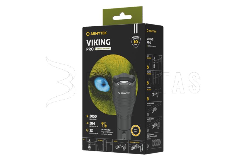 Lampe Armytek Viking PRO lumière chaude