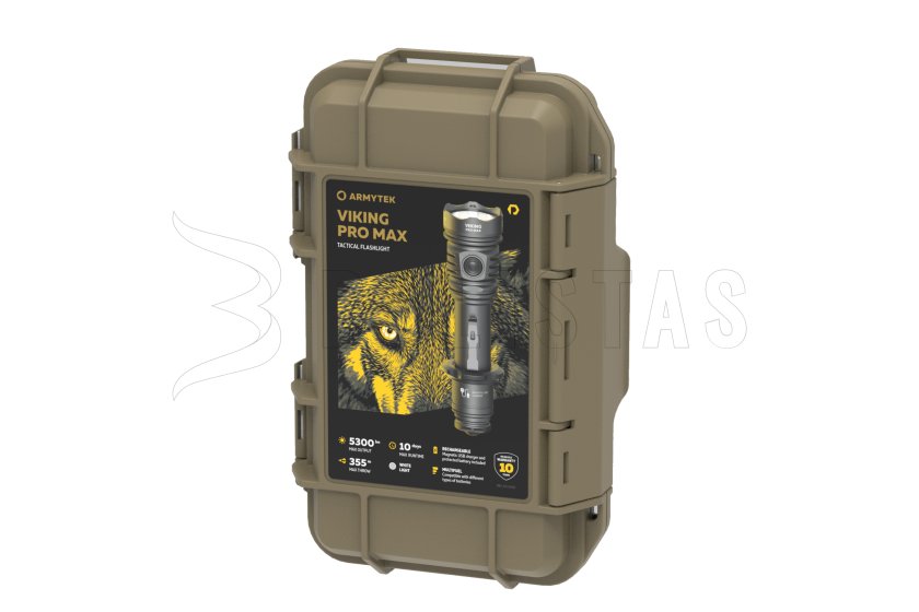 Zaklamp Armytek Viking PRO MAX koud licht