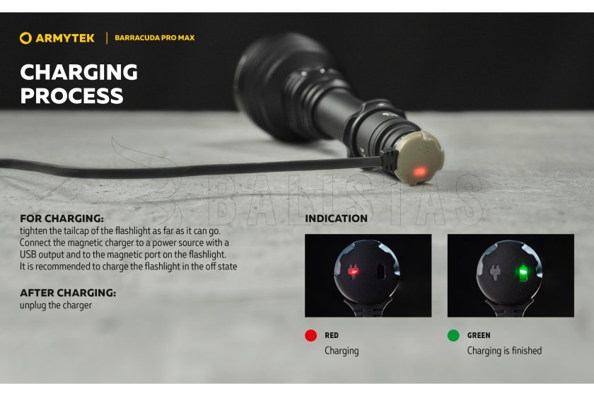 Lampe Armytek Barracuda Pro Max lumière froide
