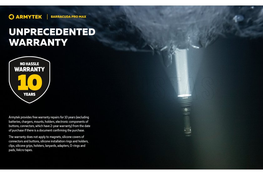 Lampe Armytek Barracuda Pro Max lumière froide