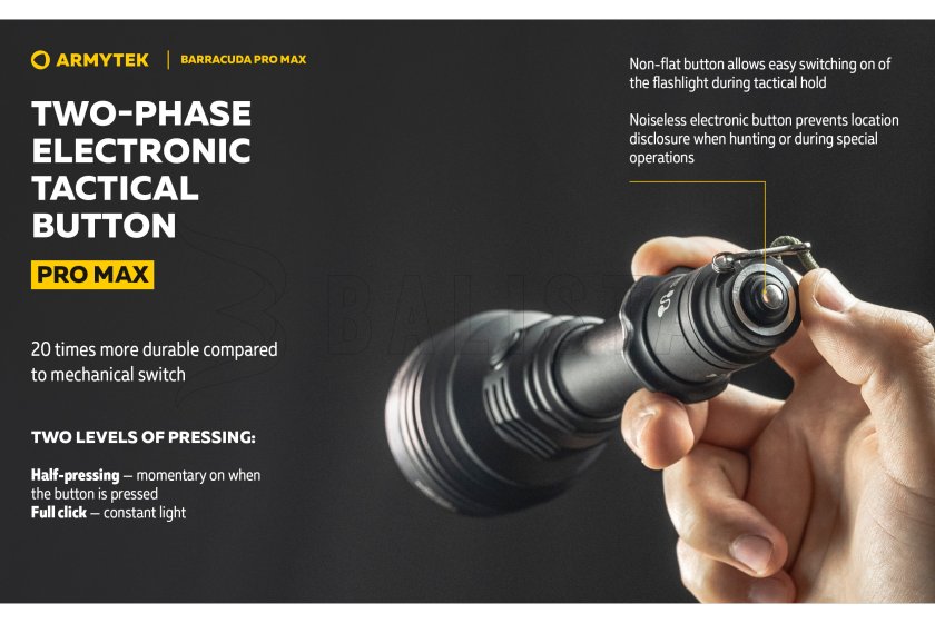 Lampe Armytek Barracuda Pro Max lumière froide