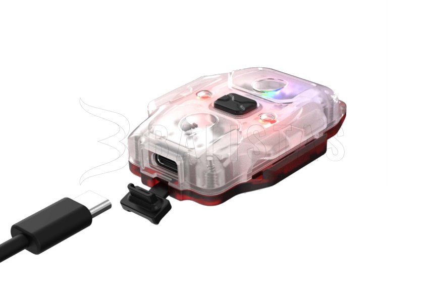 Lampe multifonction Armytek Crystal Pro 3D - rouge