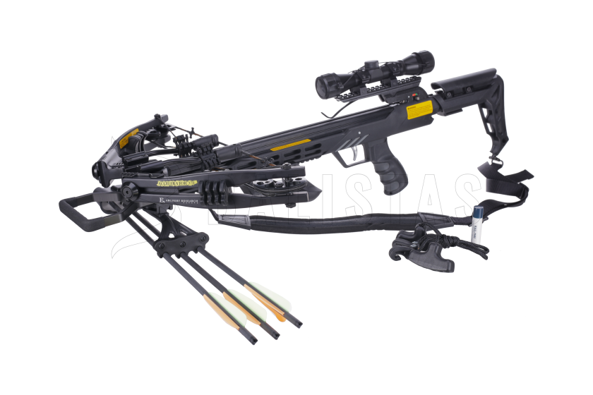 Kruisboog Beast Hunter Accelerator 370+ 185lb Black