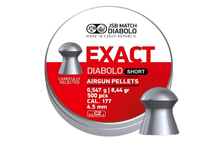 Diabolo JSB Exact Short 4,52mm 500st