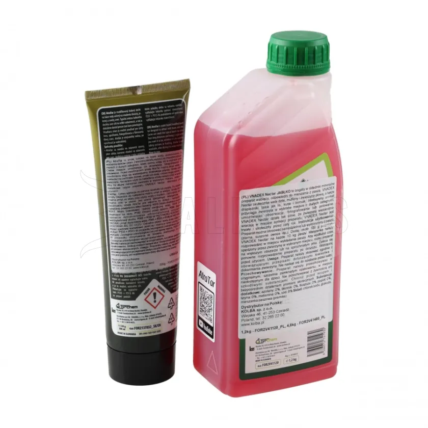 Appât Vnadex Nectar 1.2kg Pomme + 320g de goudron de hêtre AtraTar 2