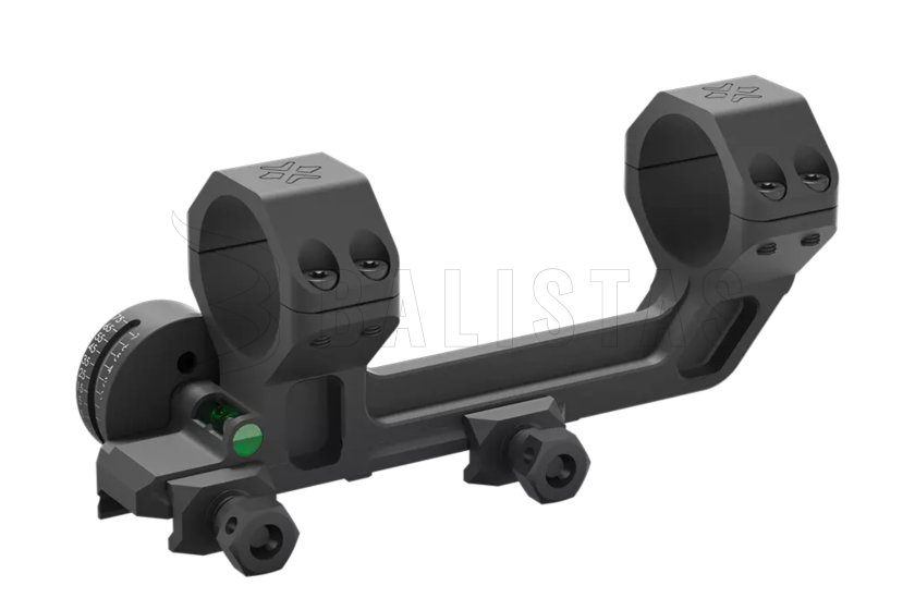 Montage monobloc Vector Optics 22mm/30mm Cantilever avec niveau à bulle