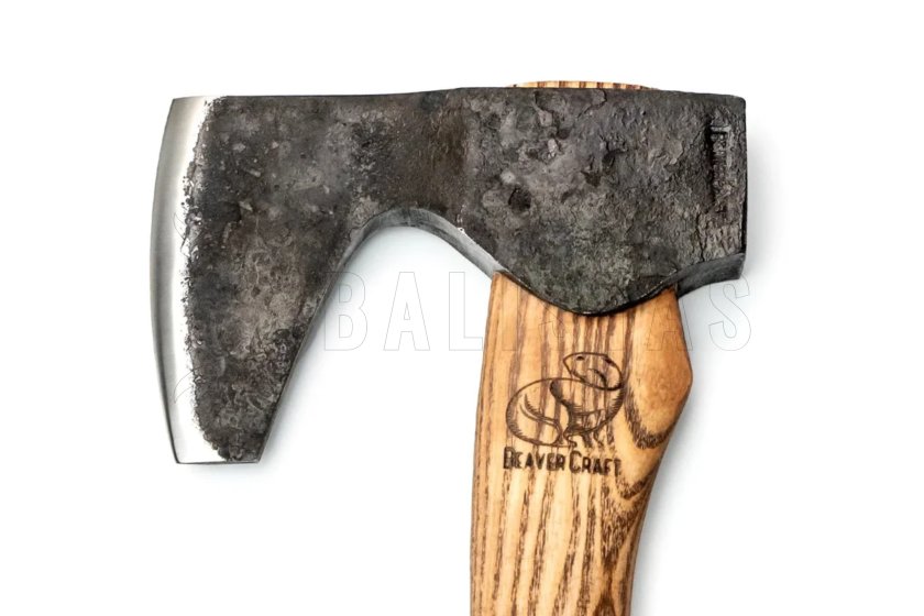 Hachette BeaverCraft Compact Long-Bearded Bushcraft Hatchet AX6 3
