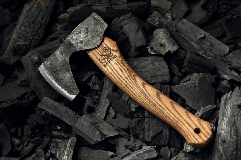 Hachette BeaverCraft Compact Long-Bearded Bushcraft Hatchet AX6 4