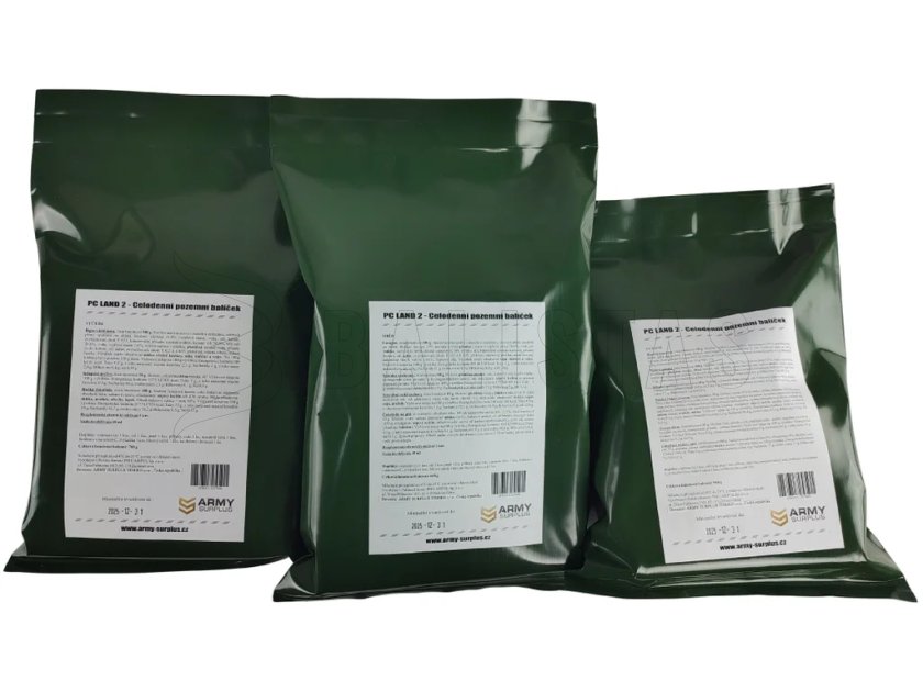 Pack journalier de 3 repas Arpol PC Land 2 MRE