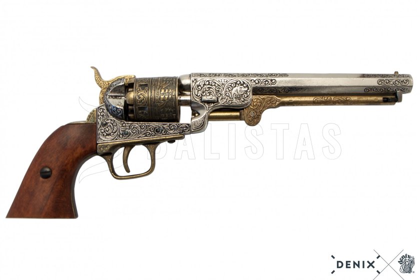 Réplique Colt Navy 1851 – laiton