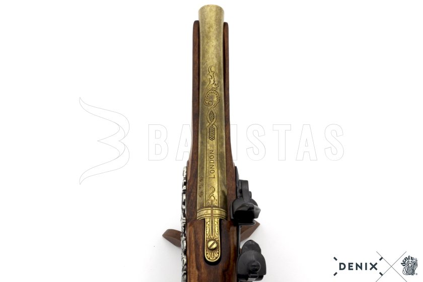 Replica van vuursteenpistool van generaal George Washington, Engeland 18e eeuw 17