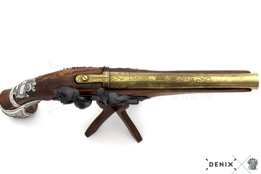 Replica van vuursteenpistool van generaal George Washington, Engeland 18e eeuw 18