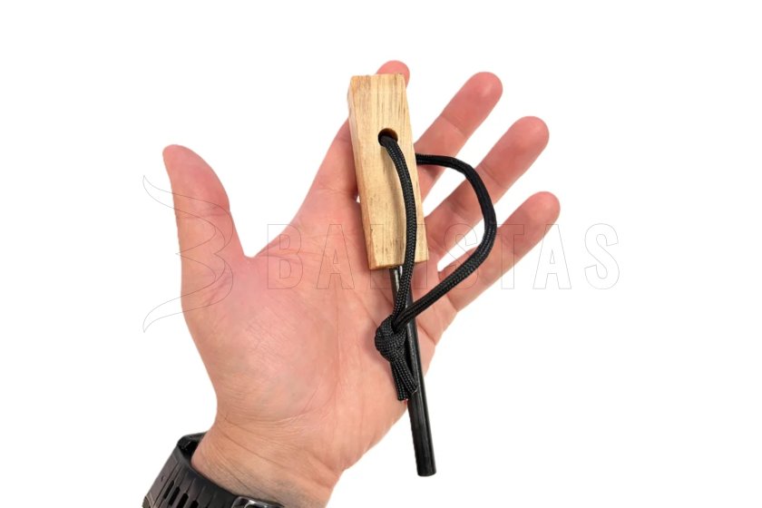Pierre à feu JuBö Bushcraft Tinder Firesteel - FatWood 4