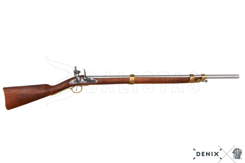 Réplique de fusil à silex français, France 1806