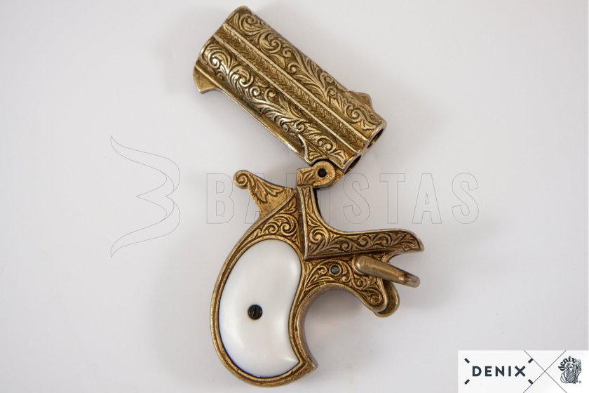 Replica dubbelloops Derringer, USA 1866 5