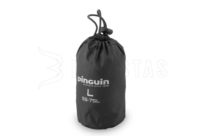 Housse de pluie pour sac à dos Pinguin Raincover L noire