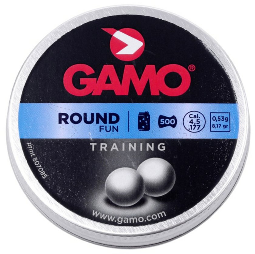 Billes en plomb 4,5mm Gamo Round 500 pièces 2