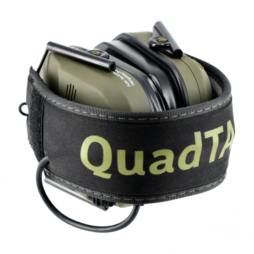 Casque antibruit électronique de tir RealHunter Active ProSHOT QuadTAC olive 6