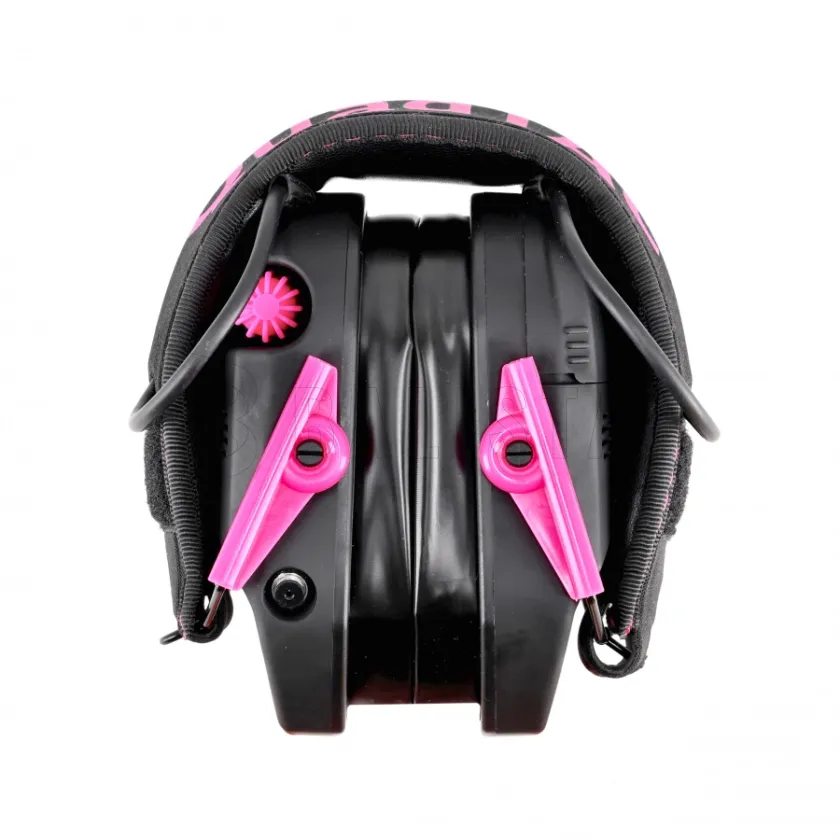 Casque antibruit électronique de tir RealHunter Active ProSHOT QuadTAC Devil Pink 5