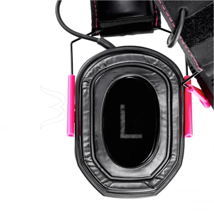 Casque antibruit électronique de tir RealHunter Active ProSHOT QuadTAC Devil Pink 8