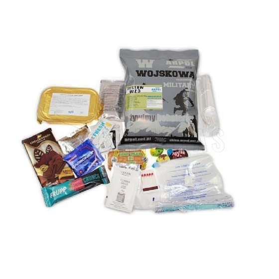 Militair voedselrantsoen MRE, ARPOL WZ, set 3