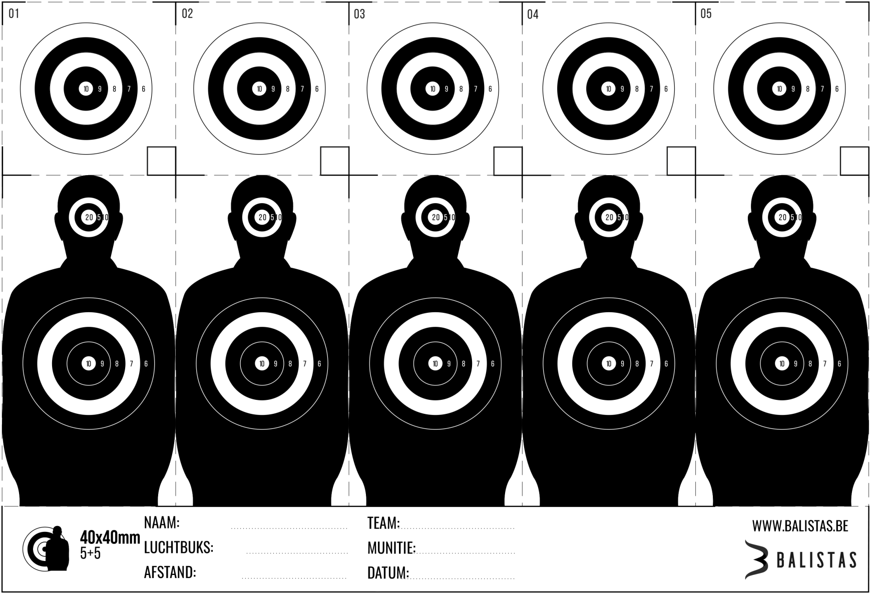 Target BE NL silhouette